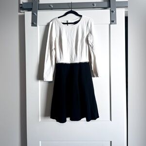 Banana Republic two tone dress long sleeve dress size 6